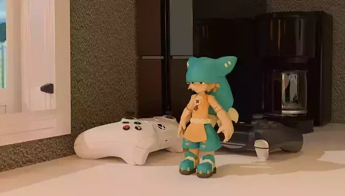ANKAMA ワクフ キャラクター ユーゴ（YUGO）レア/アクションフィギュア 快適ゲーム・おもちゃ・グッズ - ANKAMA ワクフ キャラクター