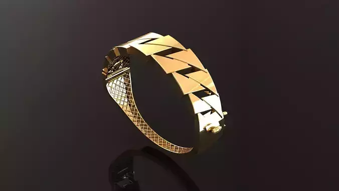 elegant bracelet model 3D print model