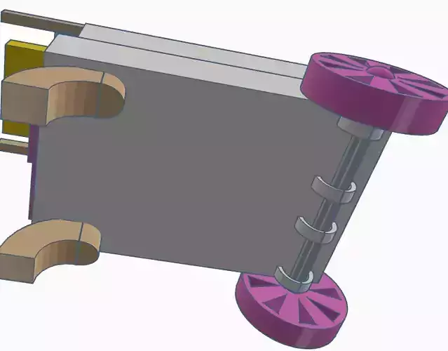 Functional Miniature Ice Cream Cart - Version 1