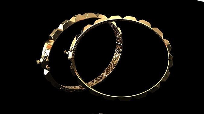 elegant bracelet model 3D print model