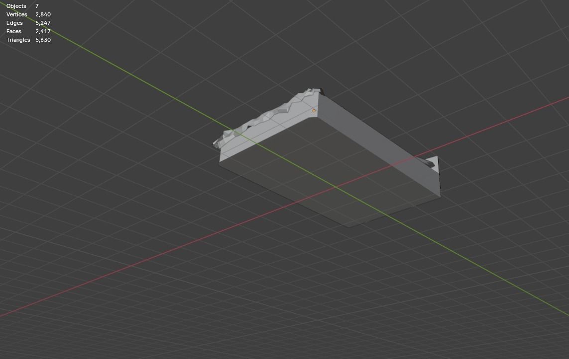 Bed Low Poly Good for any room Free low-poly 3D model_25