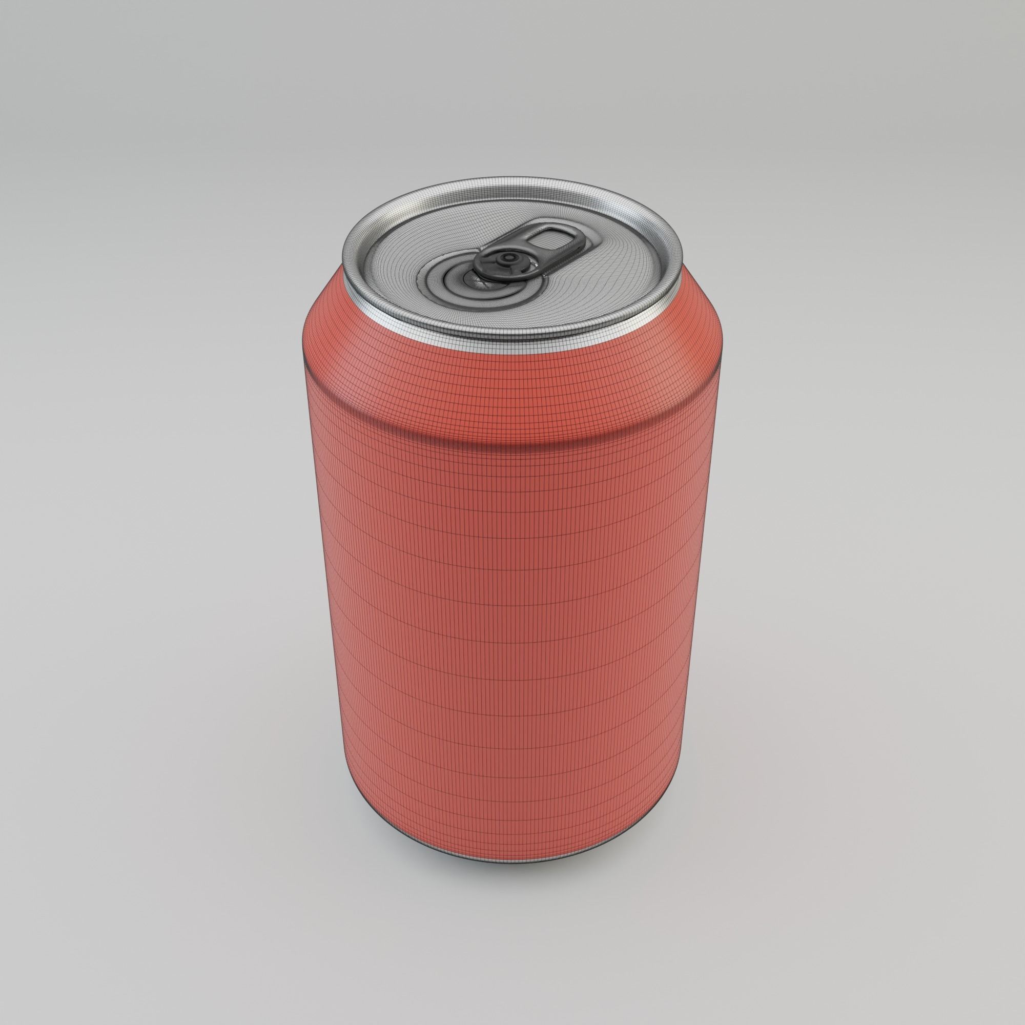 Beer Can 3D model_2