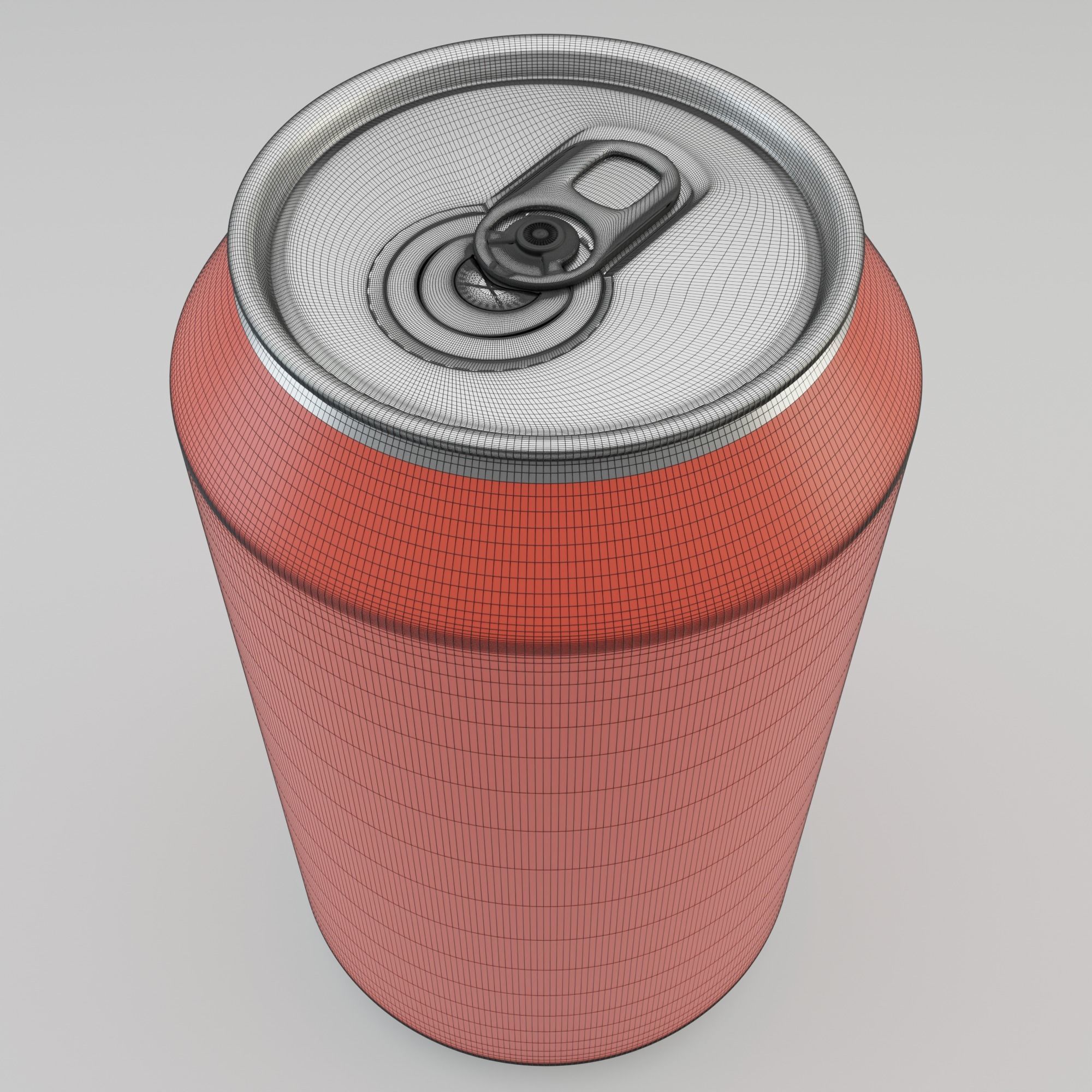 Beer Can 3D model_3