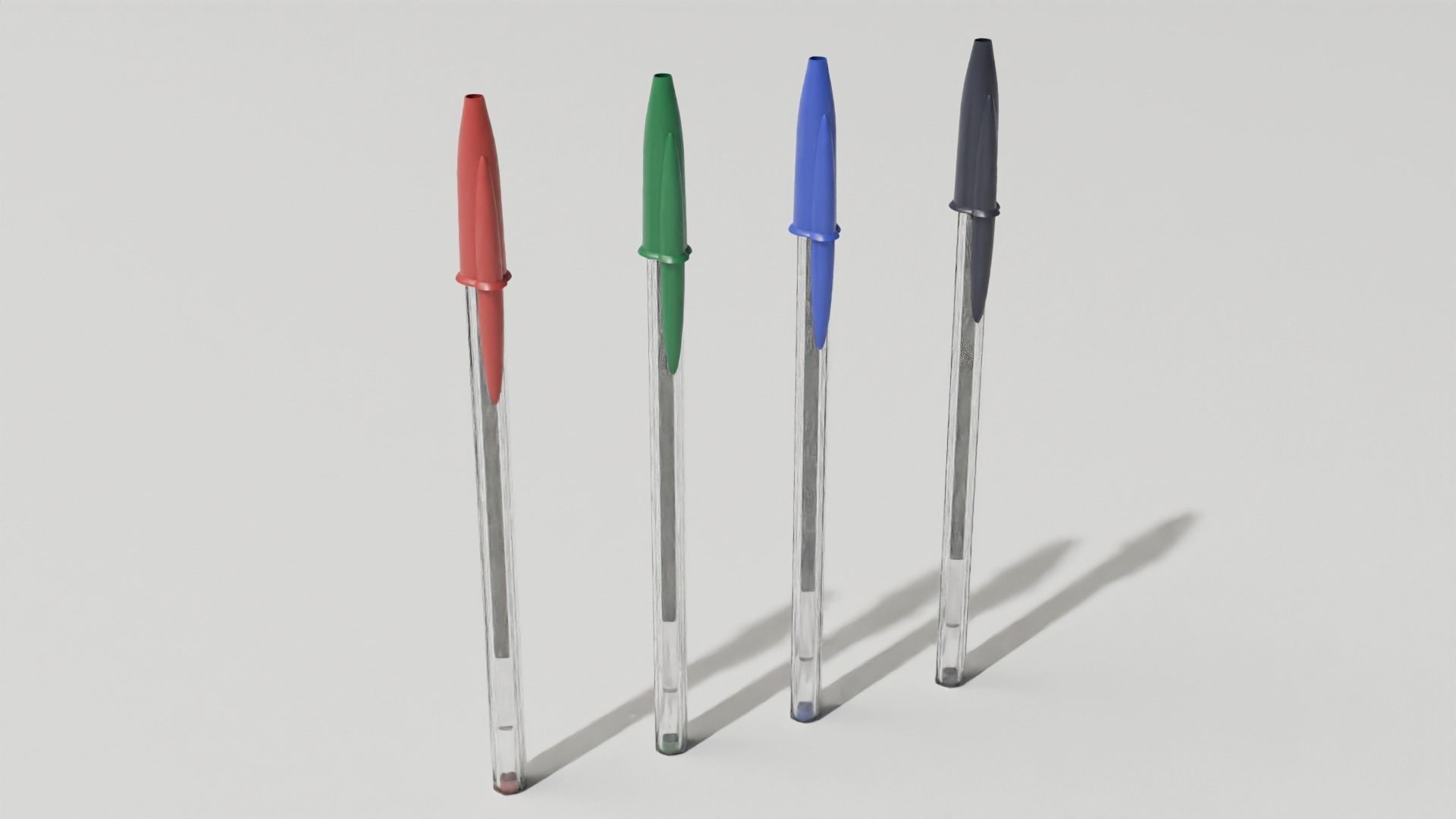 Ballpoint Pen 3D model_2