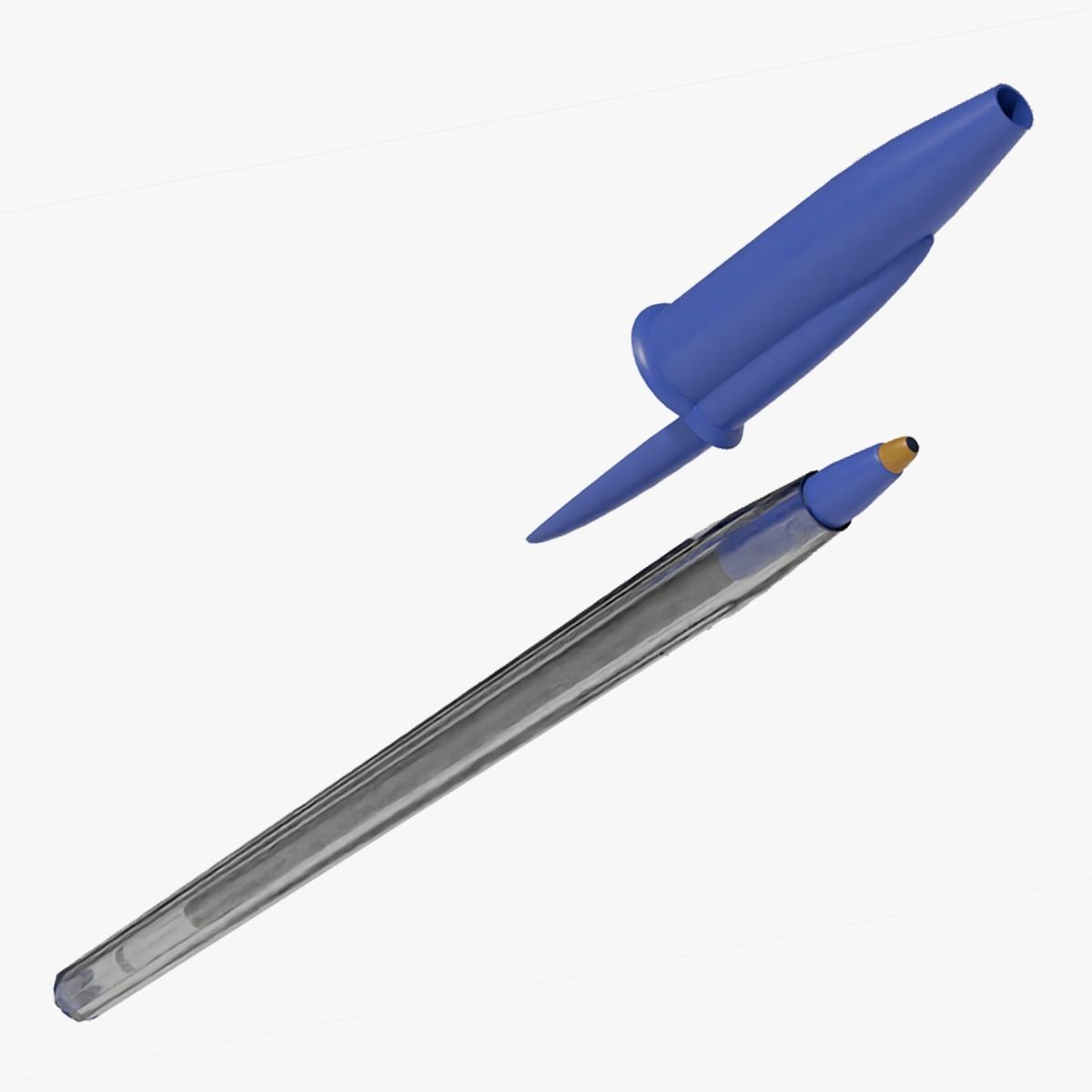 Ballpoint Pen 3D model_8