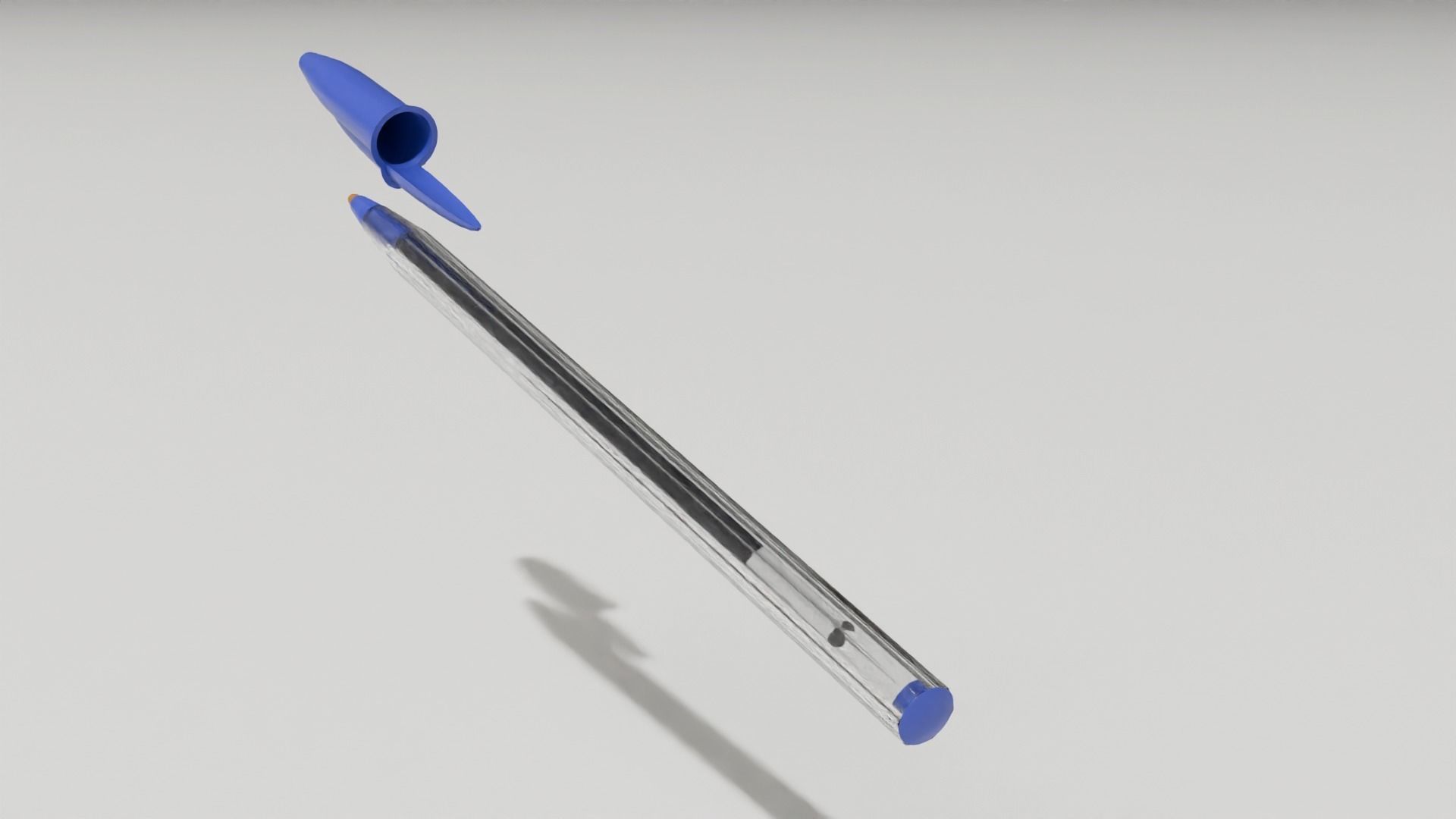 Ballpoint Pen 3D model_1