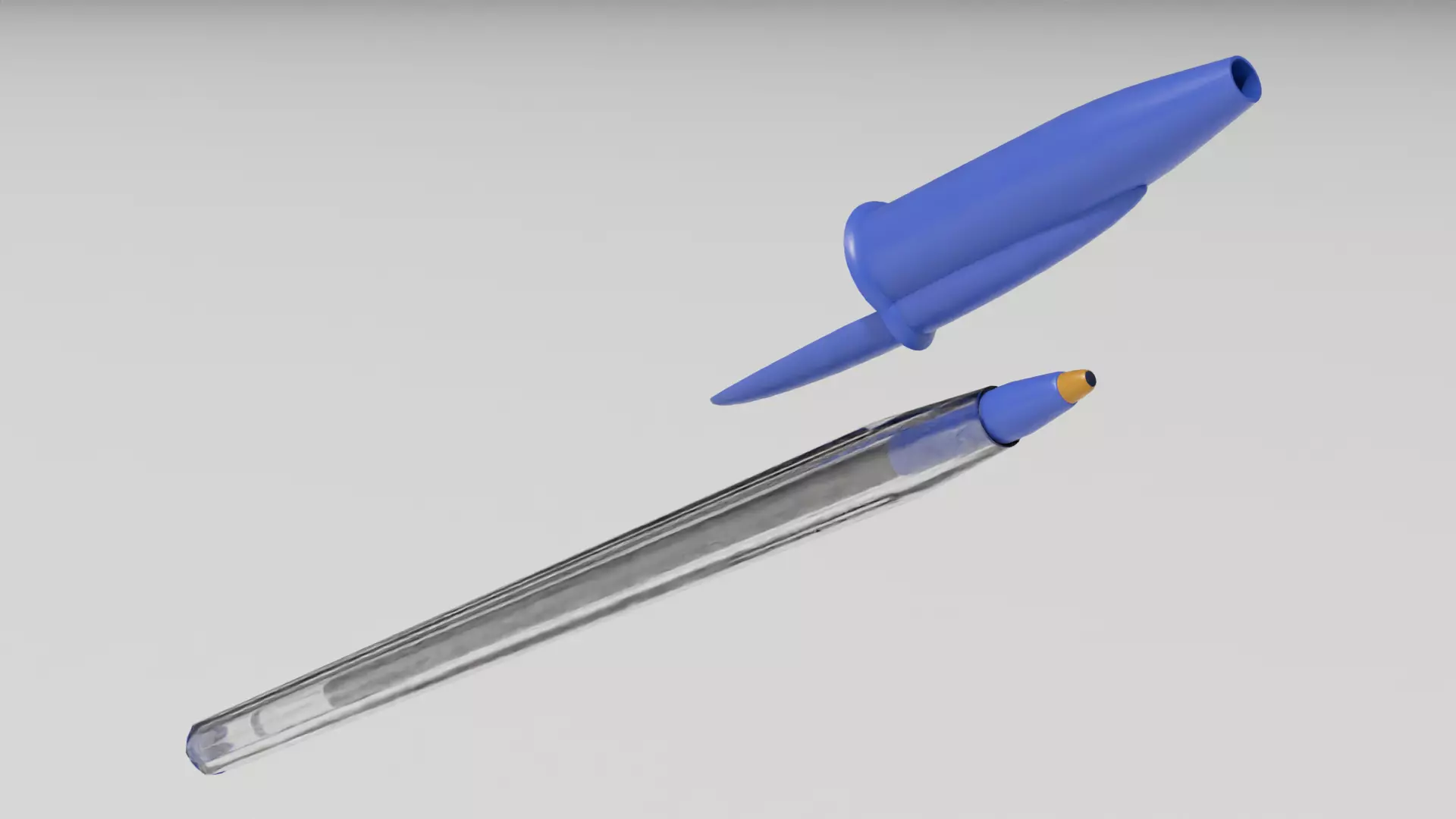 Ballpoint Pen 3D model_0