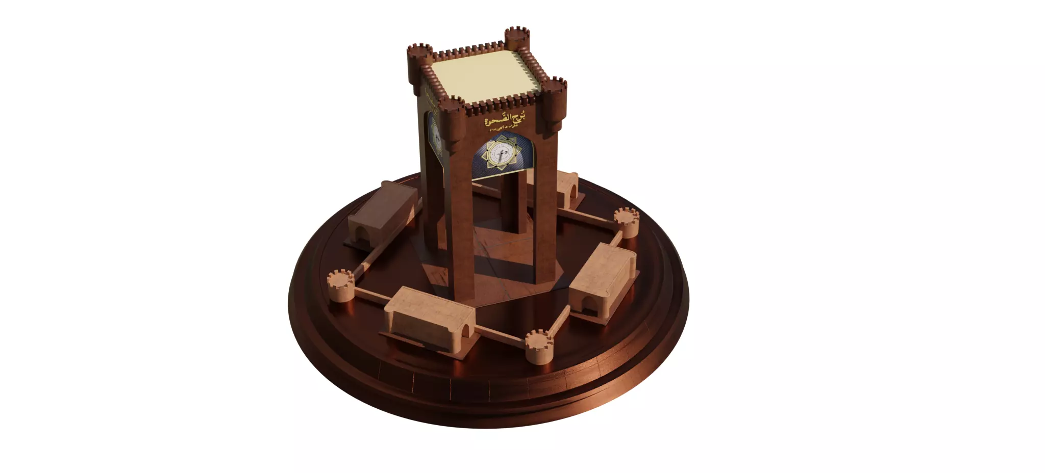 3D Model of Burj Al Sahwa 3D model_0