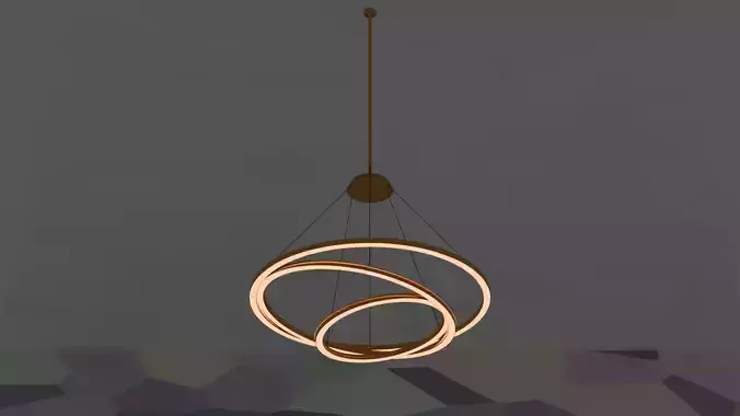 Modern Ring Chandelier Free