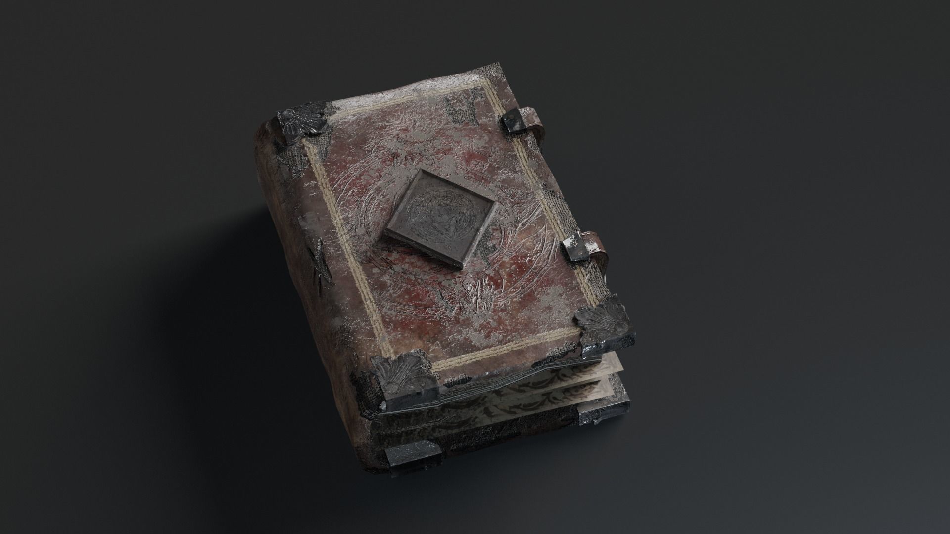 Cultist Low-poly 3D model_12