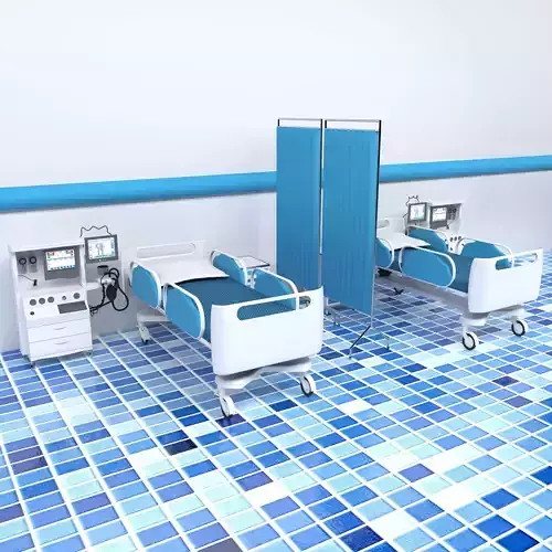 Dialysis Center 4K 3D model