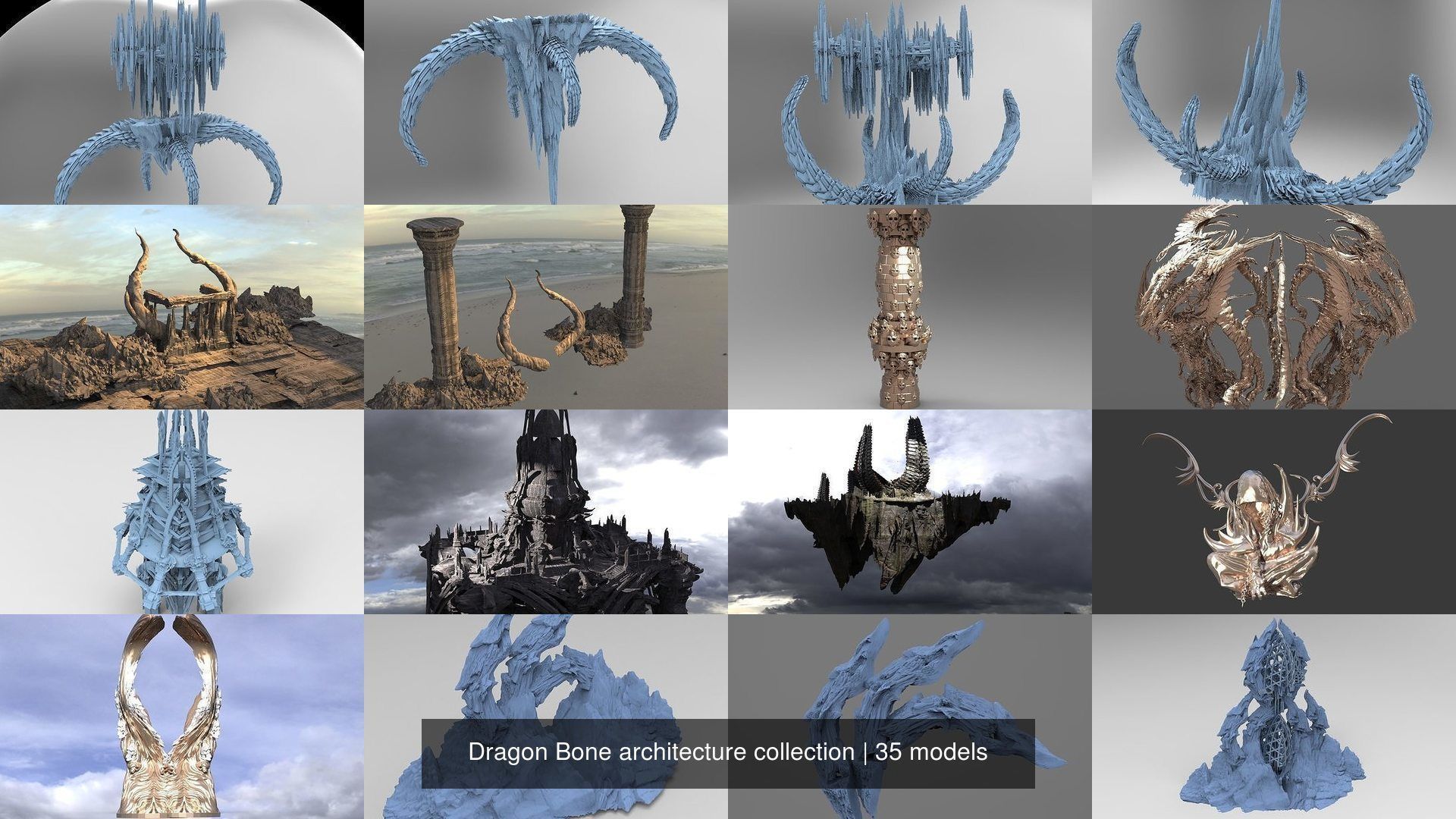 Dragon Bone architecture collection _2