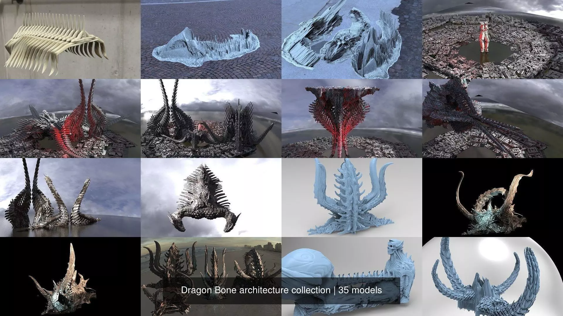 Dragon Bone architecture collection _1