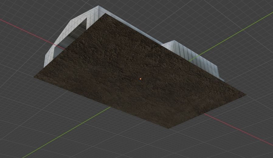 Aircraft Hanger V2 Even Lower Poly Free low-poly 3D model_18