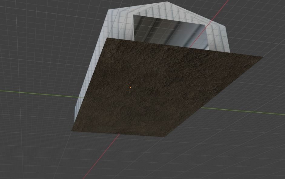 Aircraft Hanger V2 Even Lower Poly Free low-poly 3D model_16