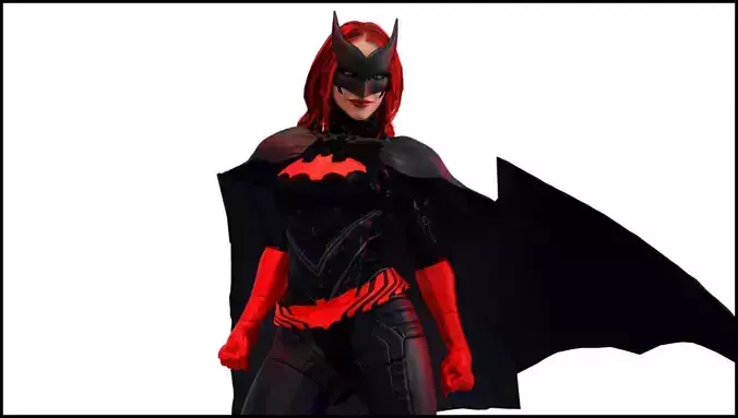 Batwoman - Kate Kane 3D model