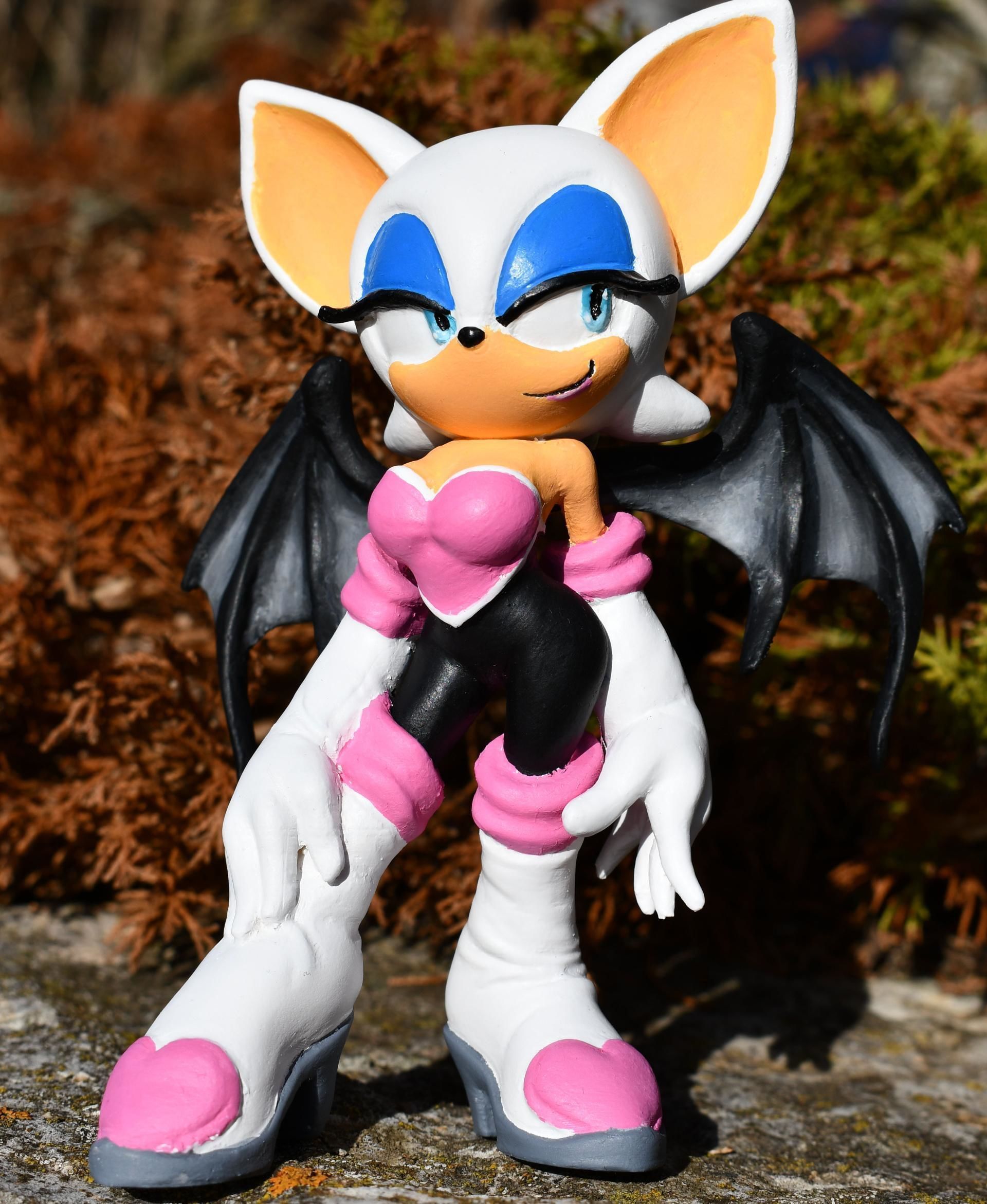 Rouge the Bat - Sonic Adventure 2  - 3D Print model  3D print model_9