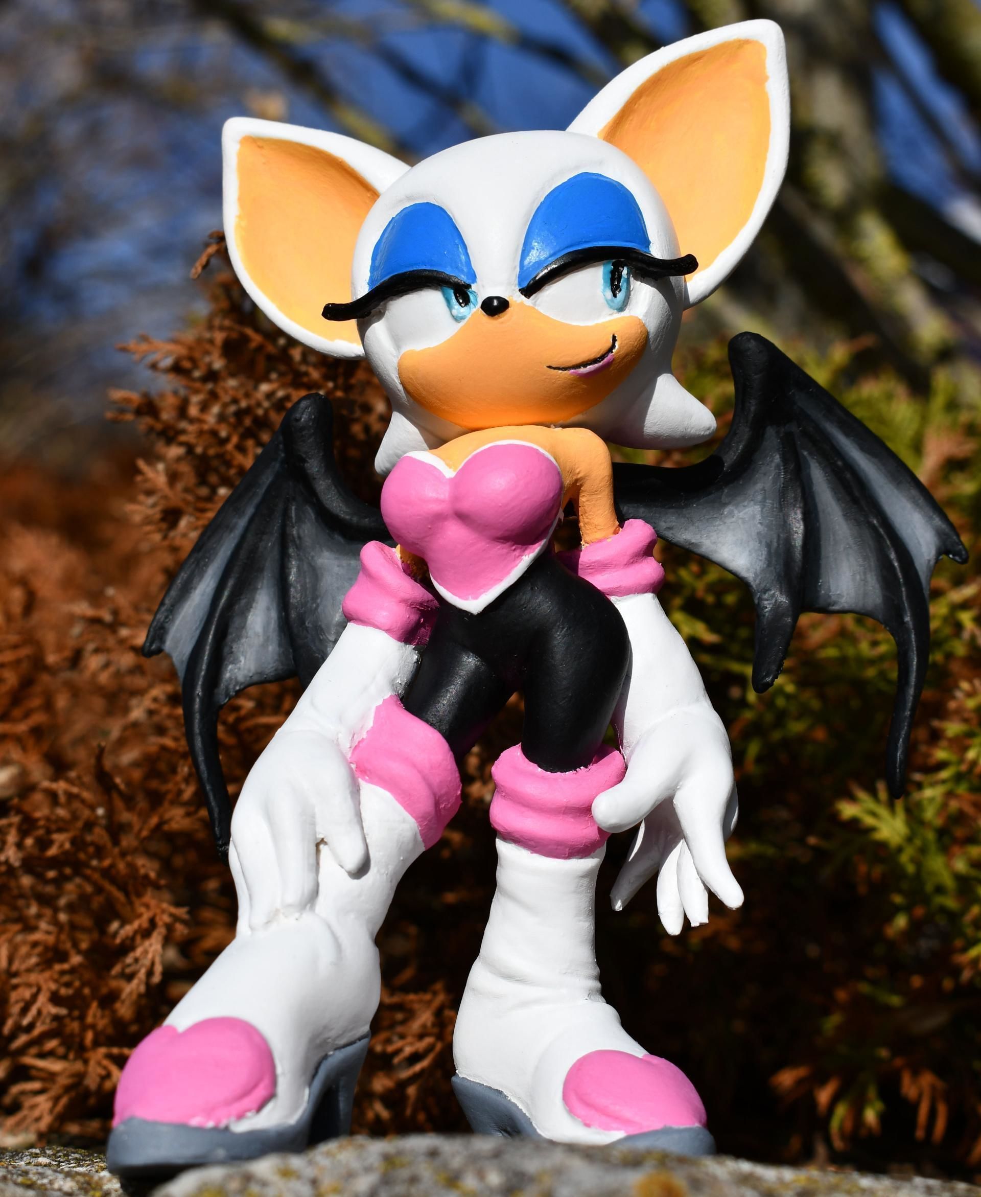 Rouge the Bat - Sonic Adventure 2  - 3D Print model  3D print model_6