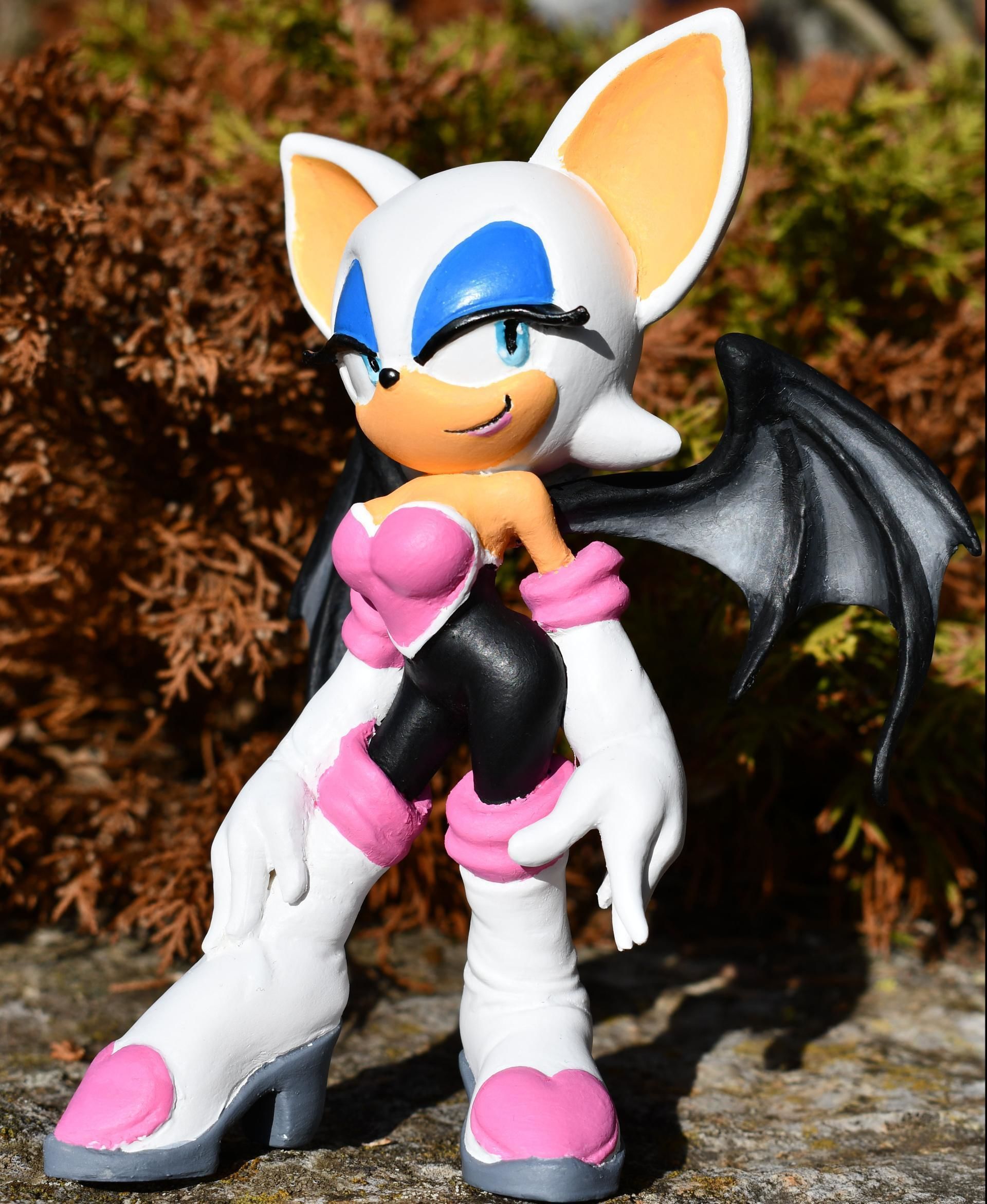 Rouge the Bat - Sonic Adventure 2  - 3D Print model  3D print model_8