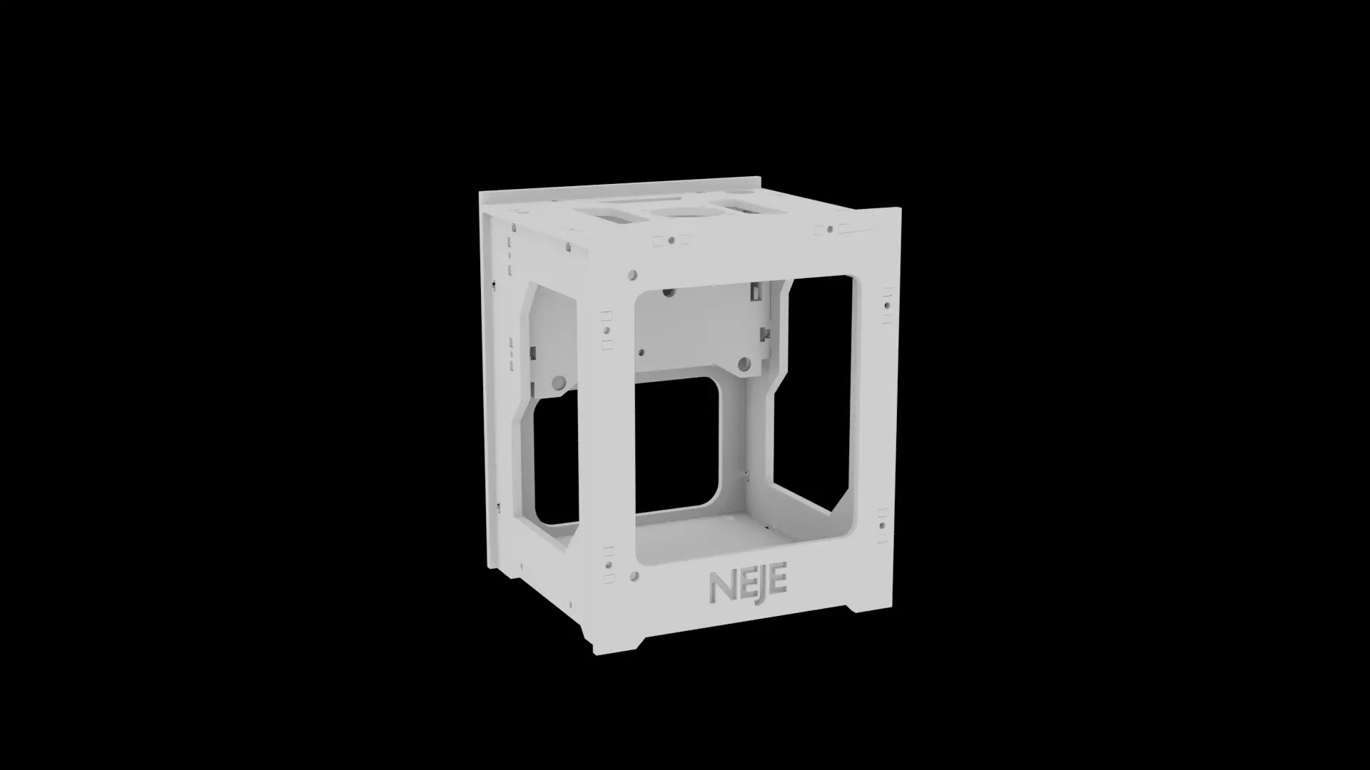 maquina laser grabado y corte neje 3D print model