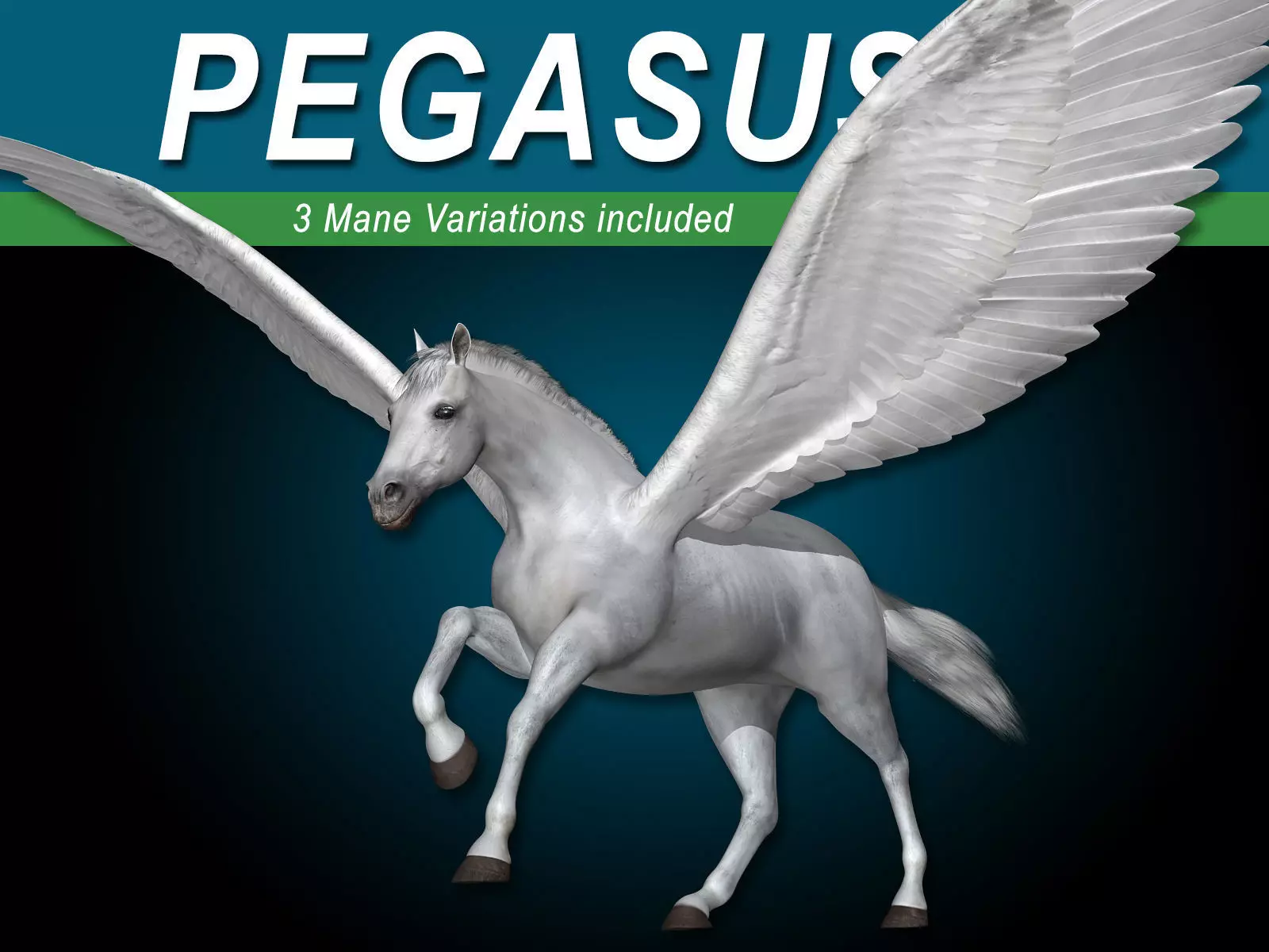 Pegasus 3D model_0