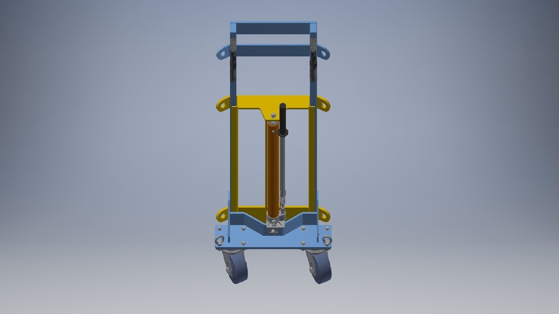 handheld forklifts 3d model 3D model_3