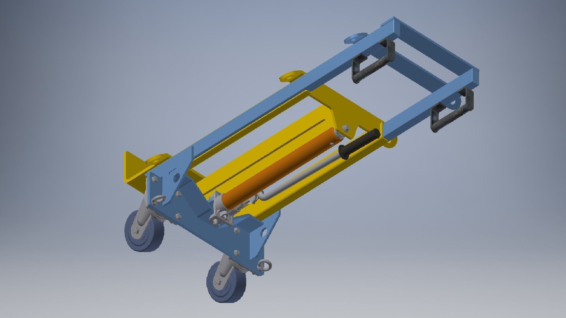 handheld forklifts 3d model 3D model_5