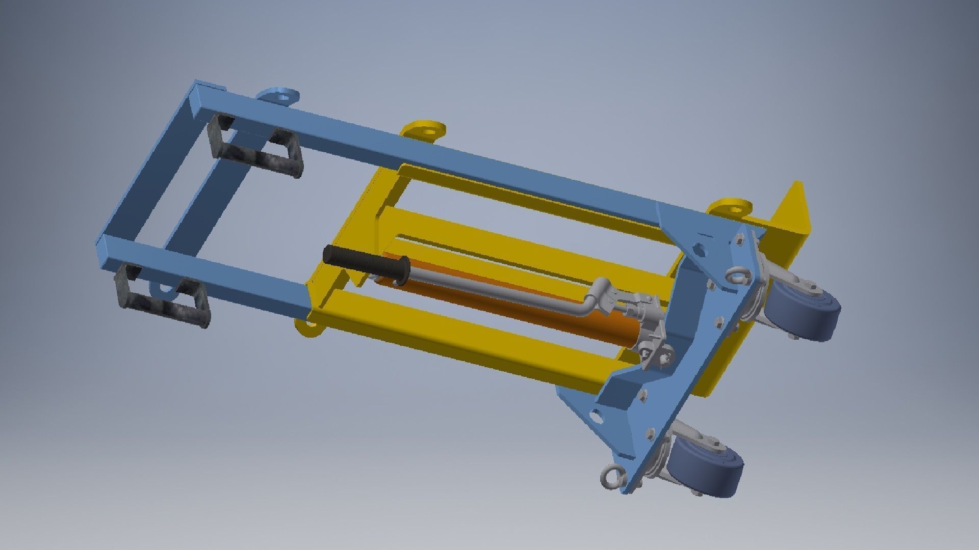 handheld forklifts 3d model 3D model_7