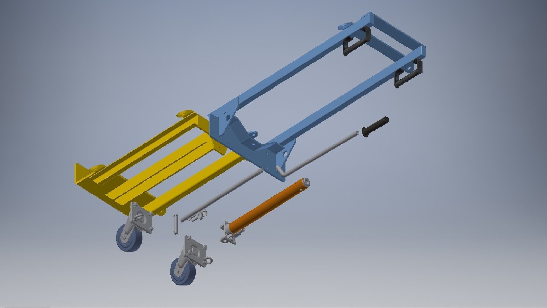 handheld forklifts 3d model 3D model_9