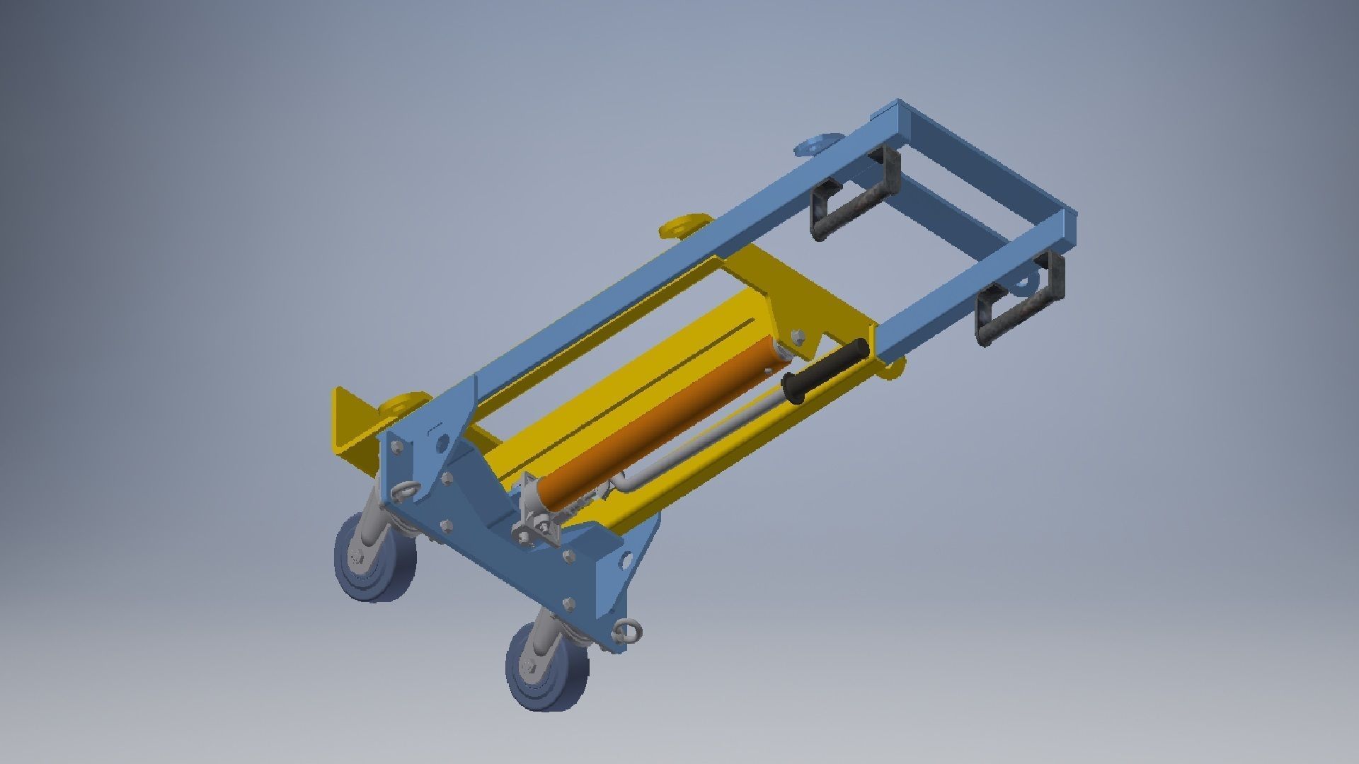 handheld forklifts 3d model 3D model_4