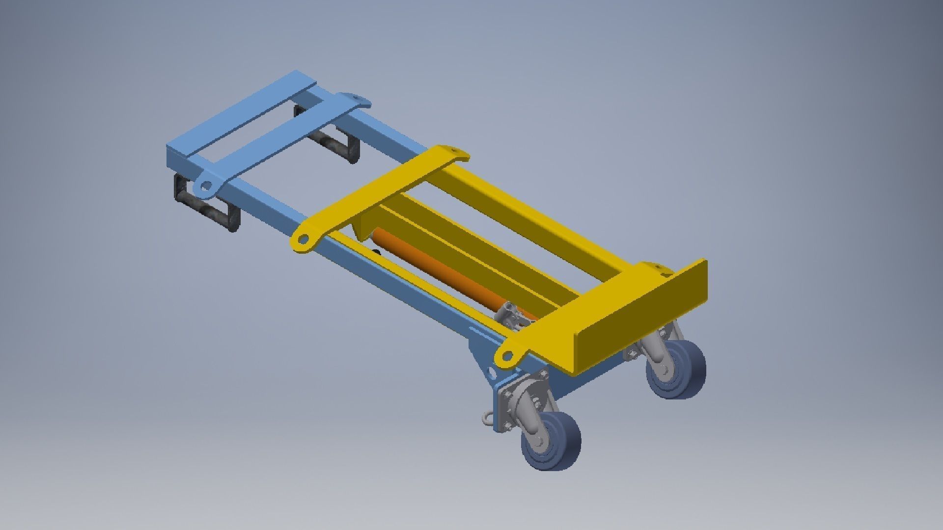 handheld forklifts 3d model 3D model_6