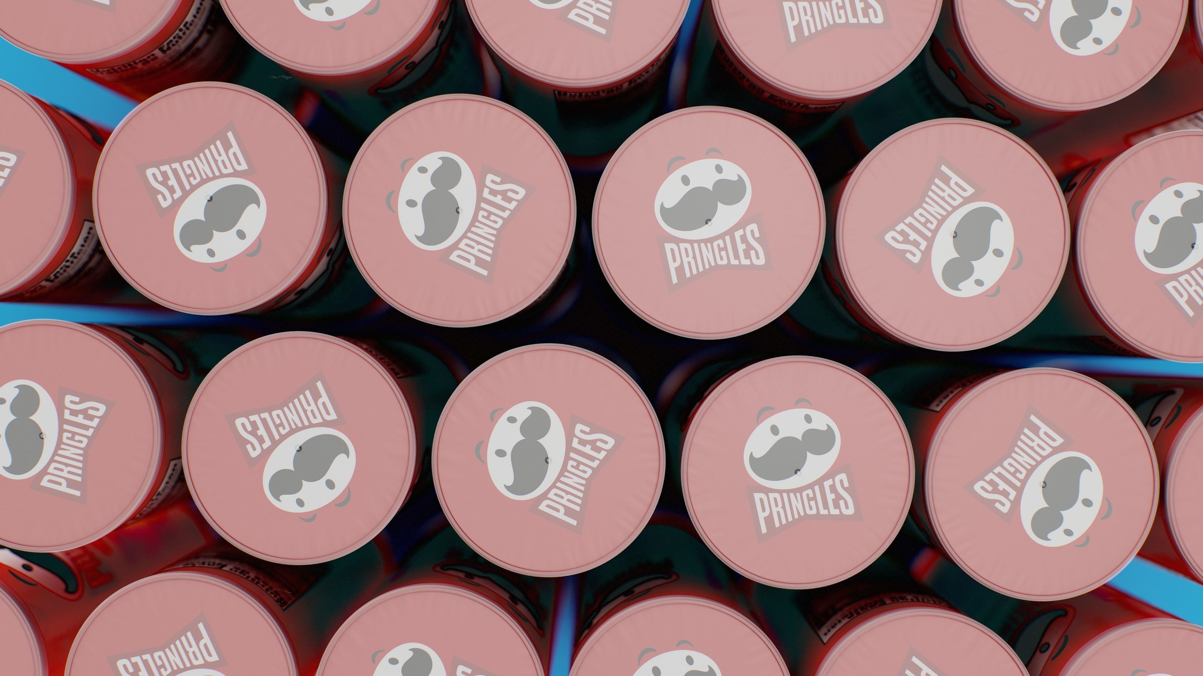 Pringles Original Low-poly 3D model_14