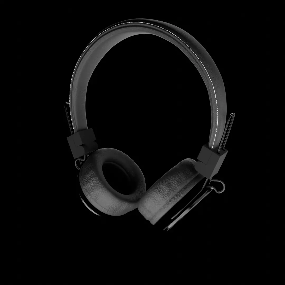 earphone for notebook 3D model