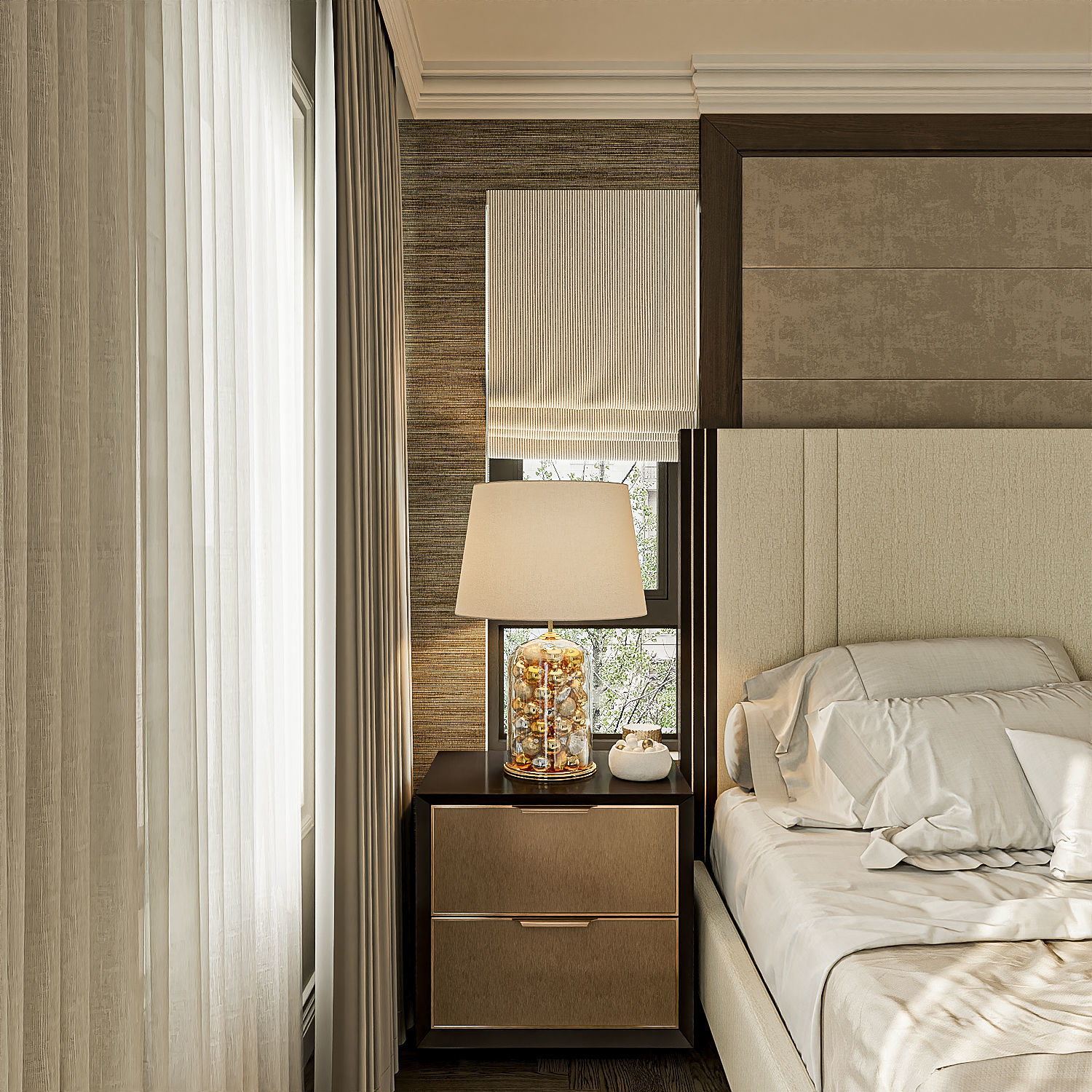 BedRoom NeoClassic 3D model_3