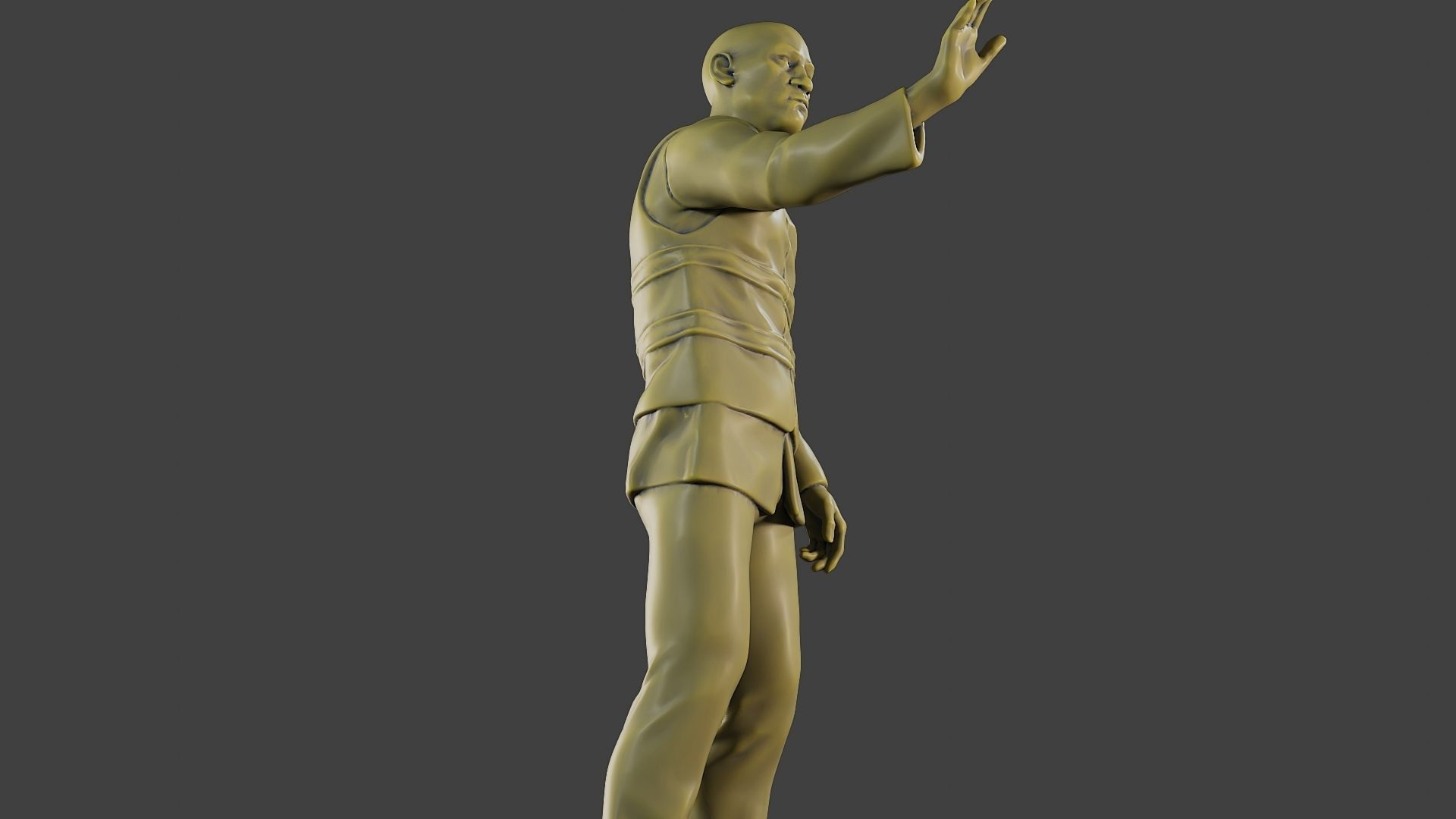 Male Security reflective vest MSRV 010 3D print model_29