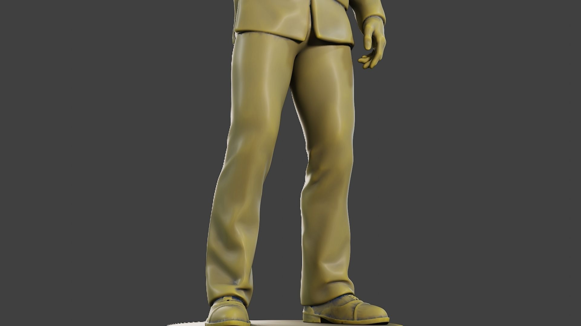 Male Security reflective vest MSRV 010 3D print model_13