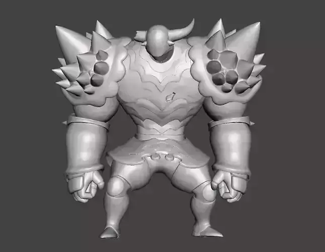 Gowther Armor 3D Model 3D print model