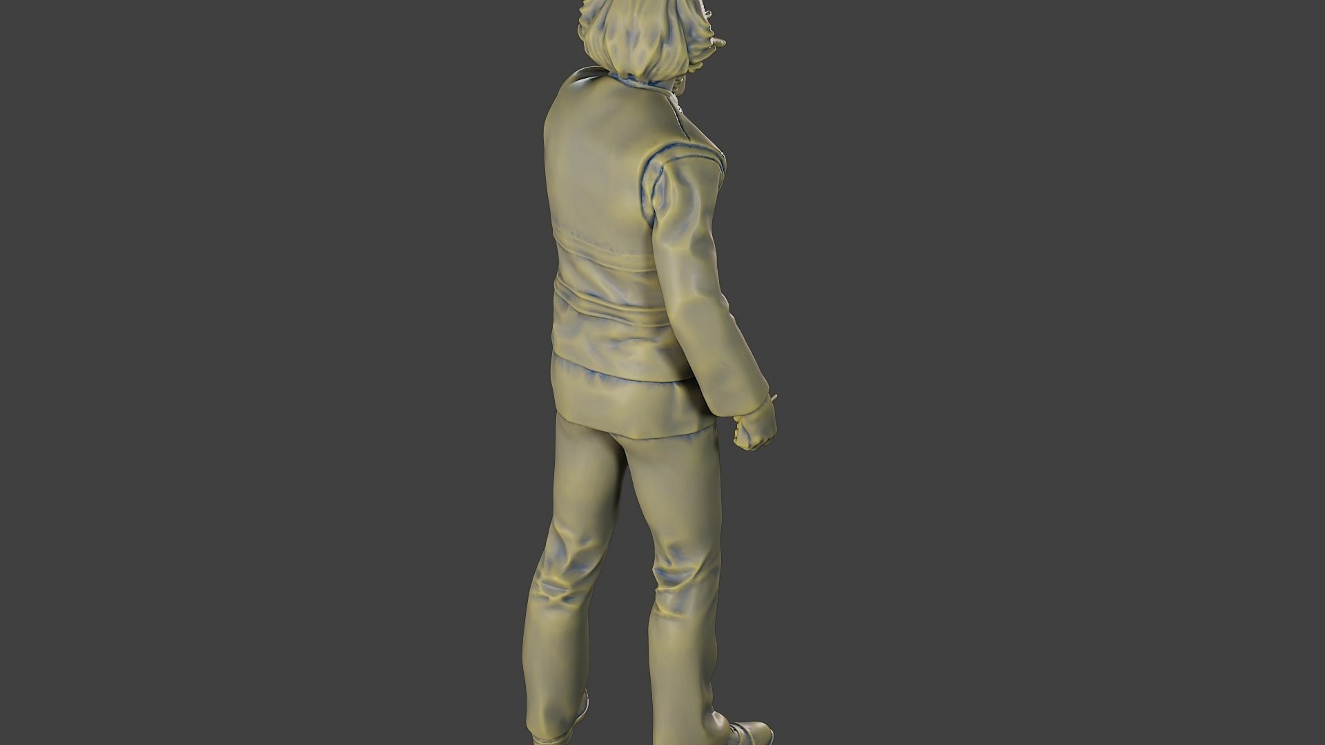 Male Security reflective vest MSRV 011 3D print model_24