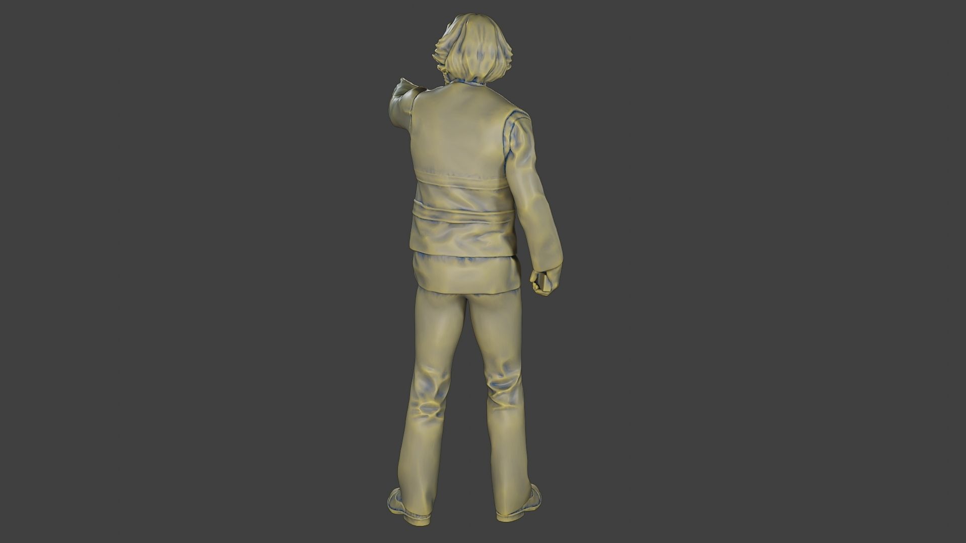 Male Security reflective vest MSRV 011 3D print model_25