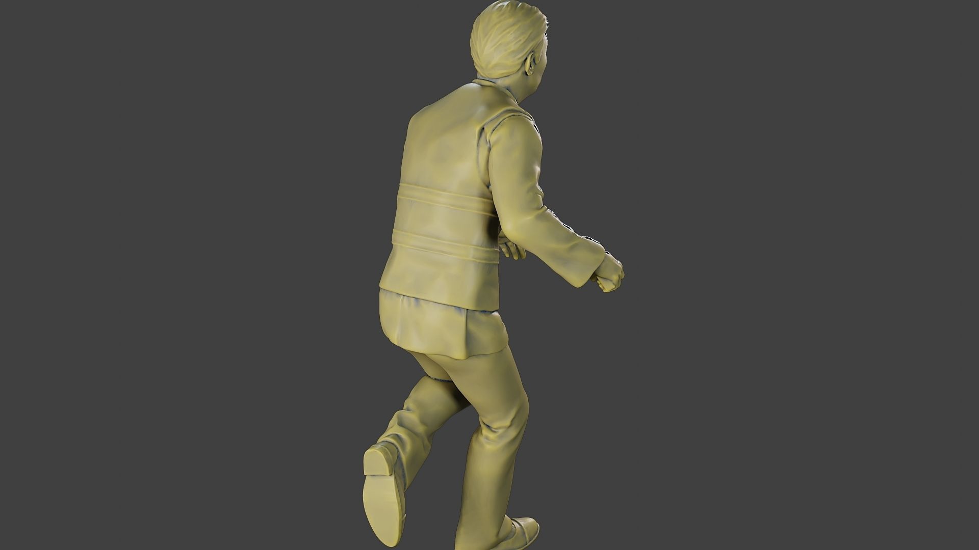 Male Security reflective vest MSRV 012 3D print model_24