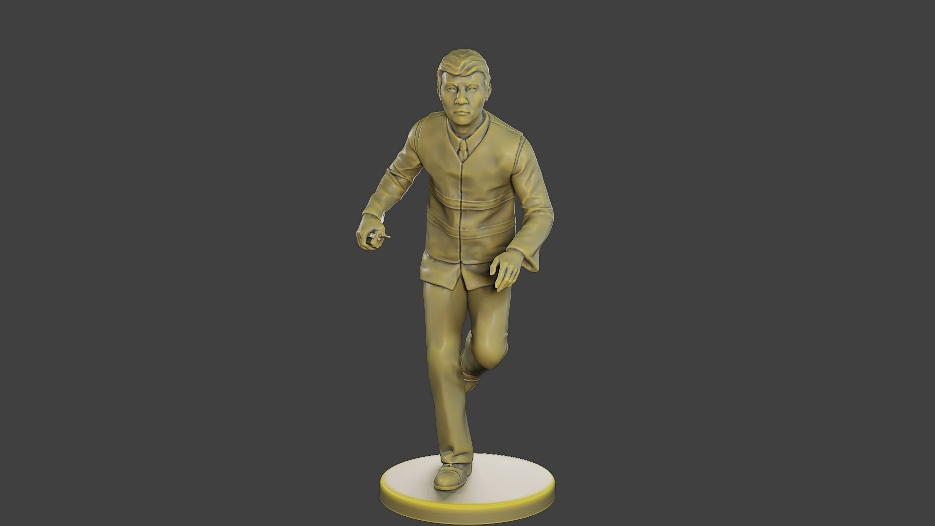 Male Security reflective vest MSRV 012 3D print model_11