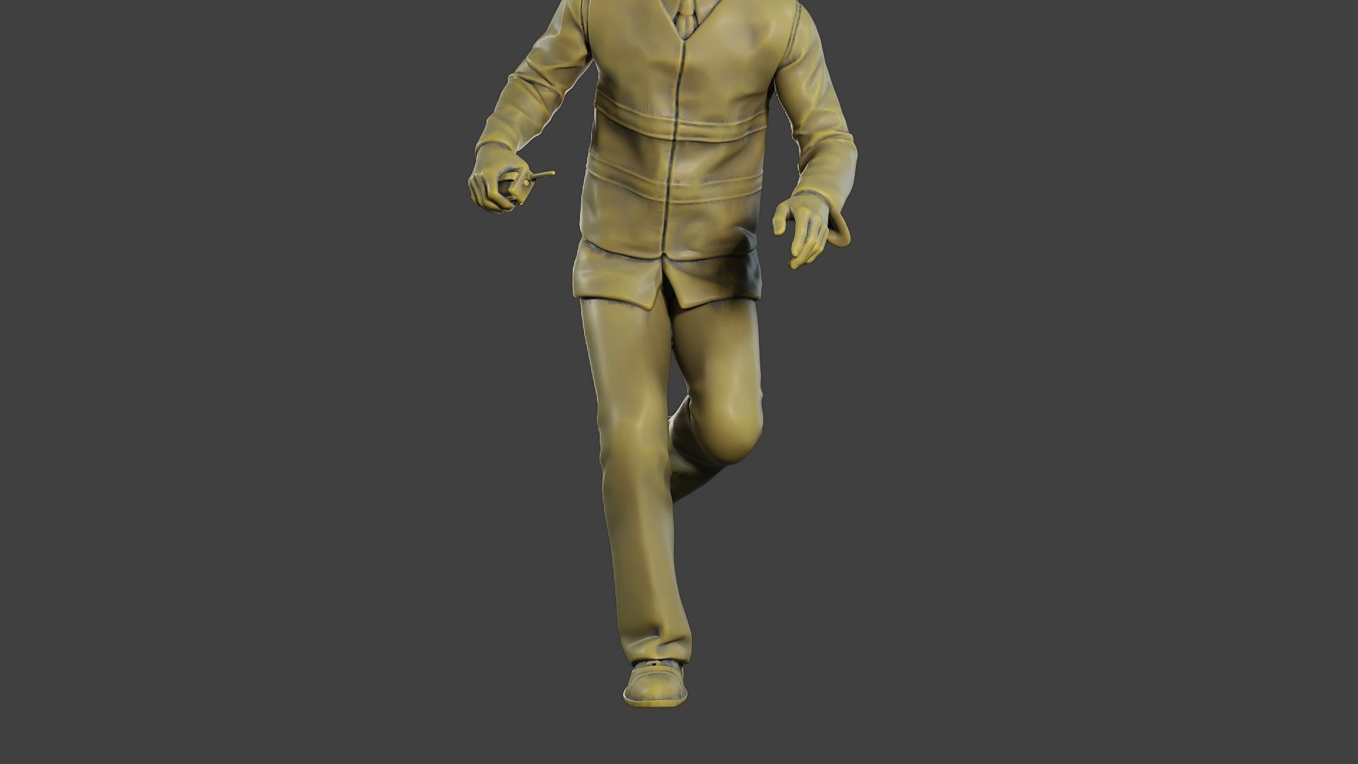 Male Security reflective vest MSRV 012 3D print model_28