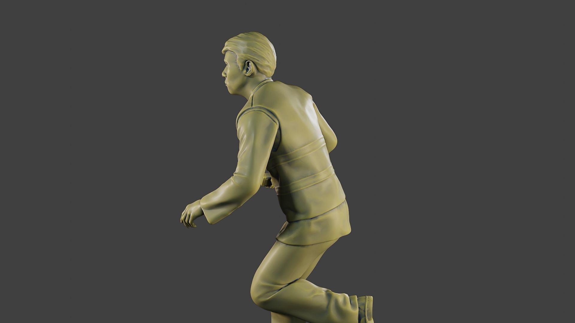 Male Security reflective vest MSRV 012 3D print model_26