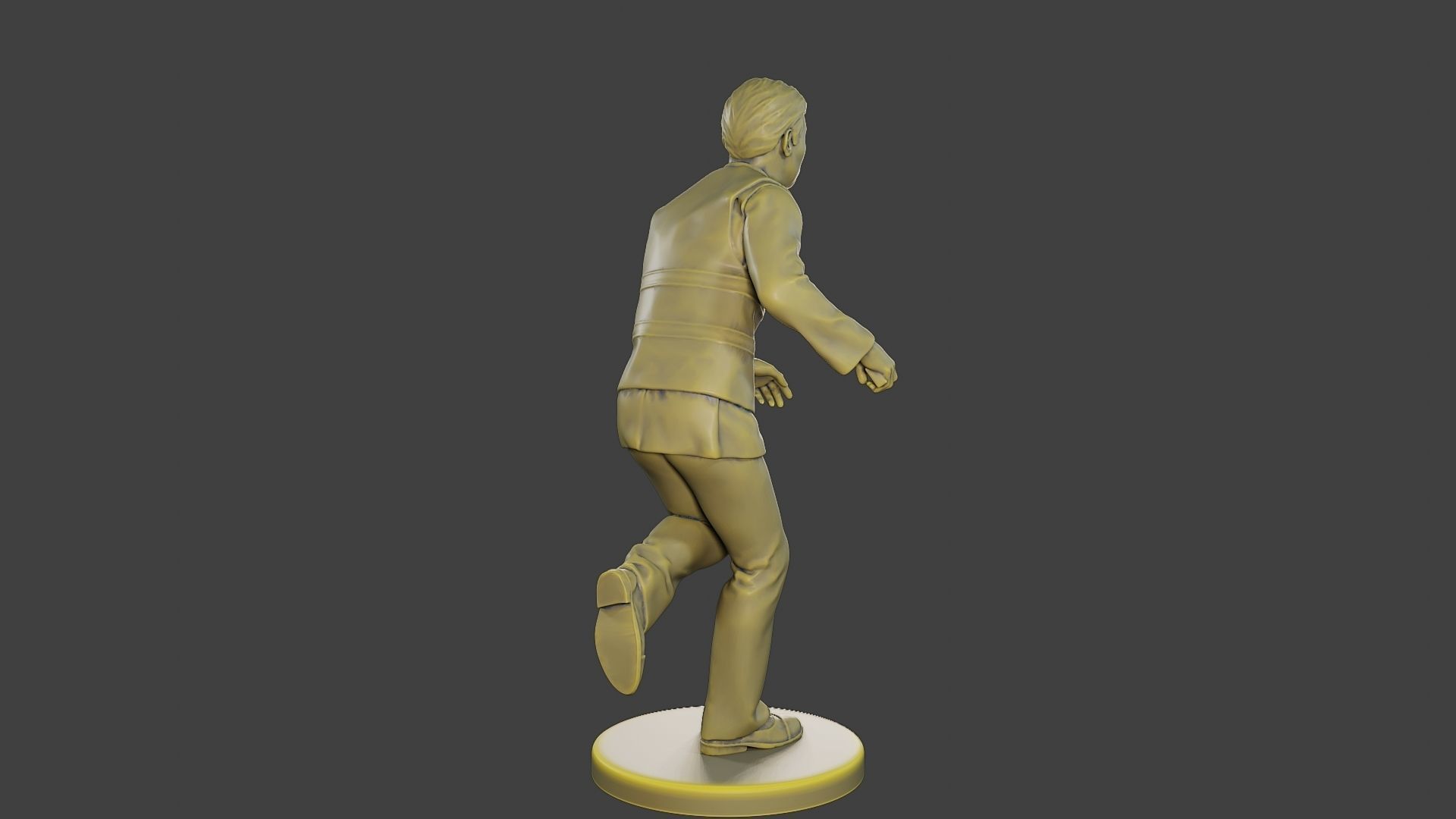 Male Security reflective vest MSRV 012 3D print model_7