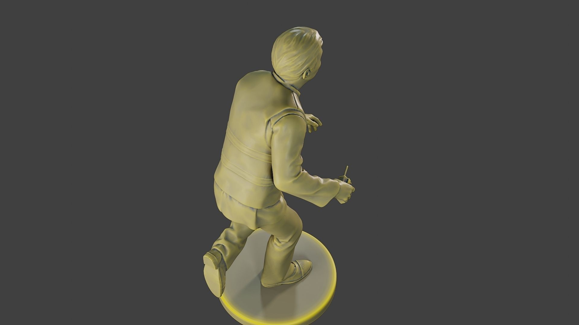 Male Security reflective vest MSRV 012 3D print model_22