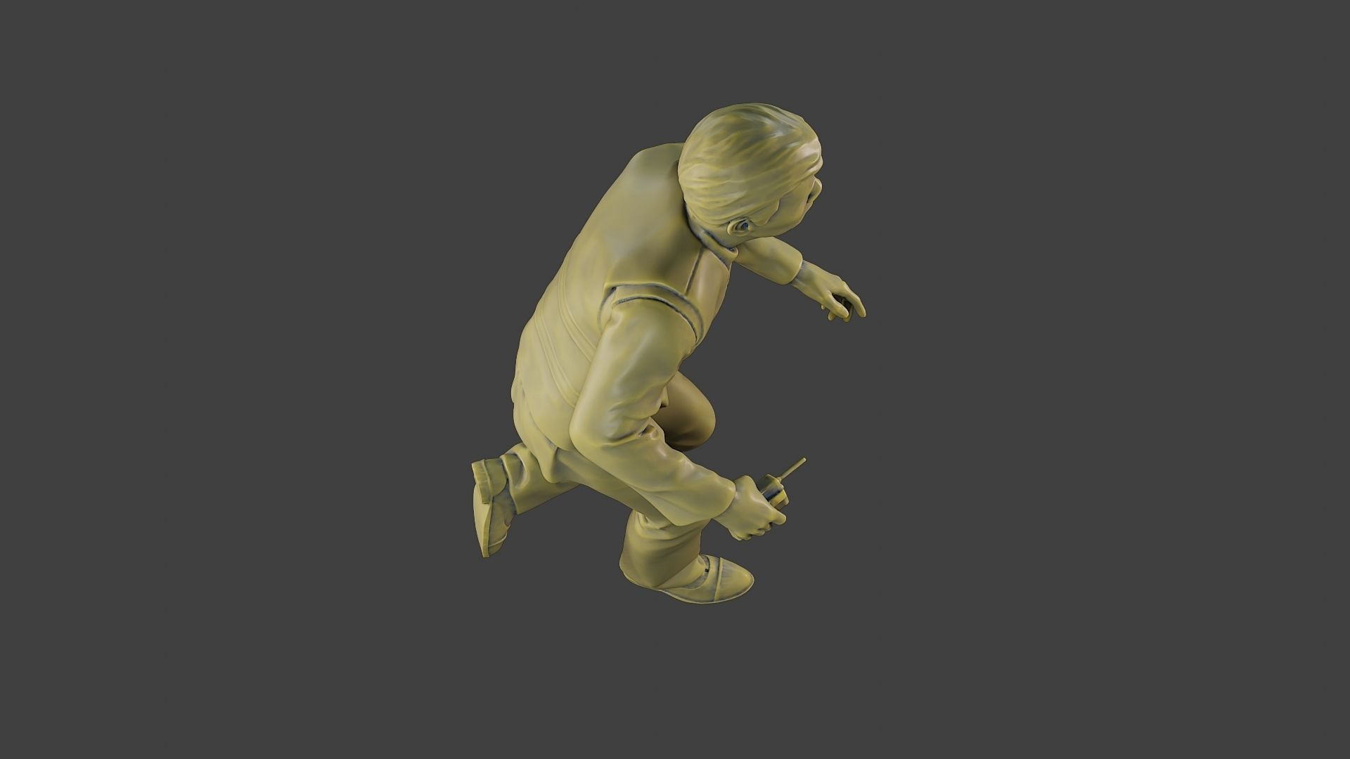 Male Security reflective vest MSRV 012 3D print model_23