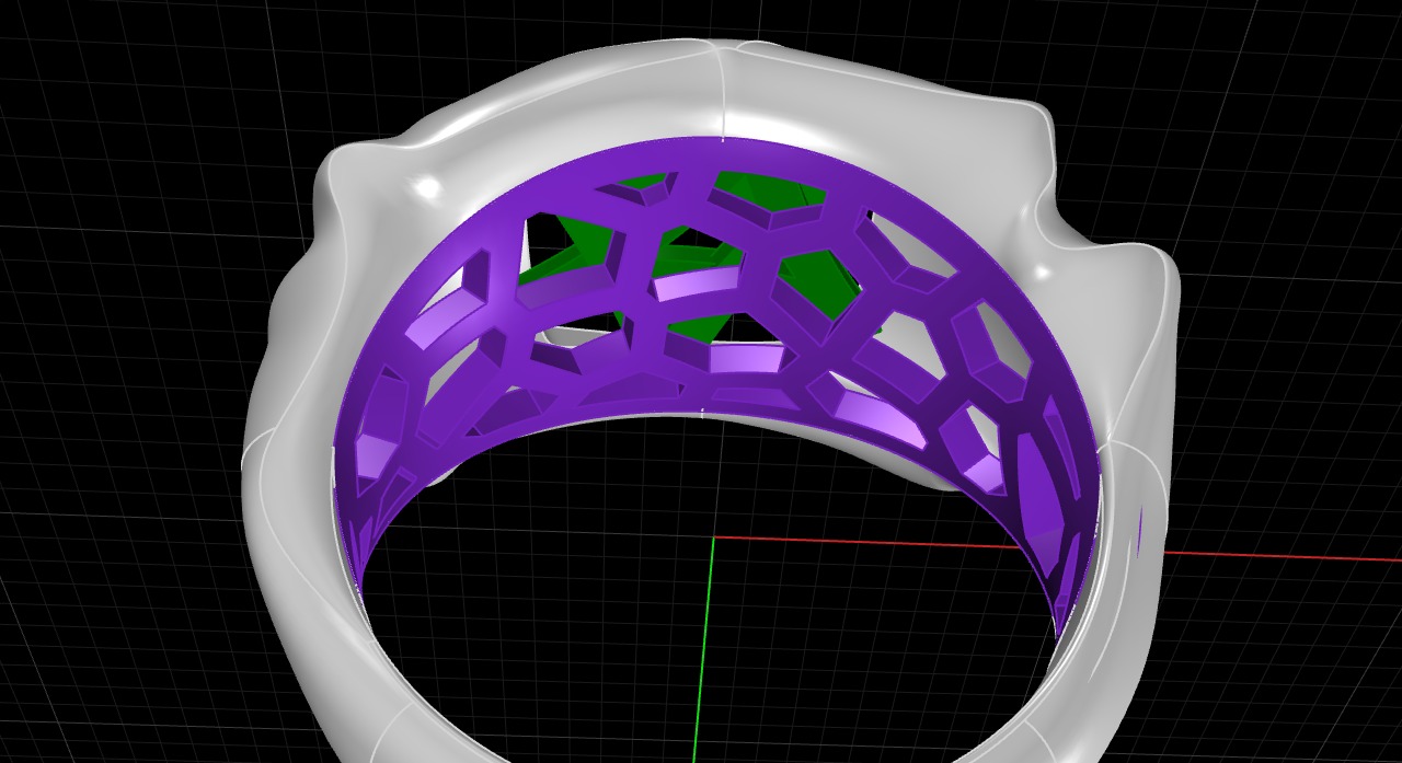 Star Ring 3D print model_7