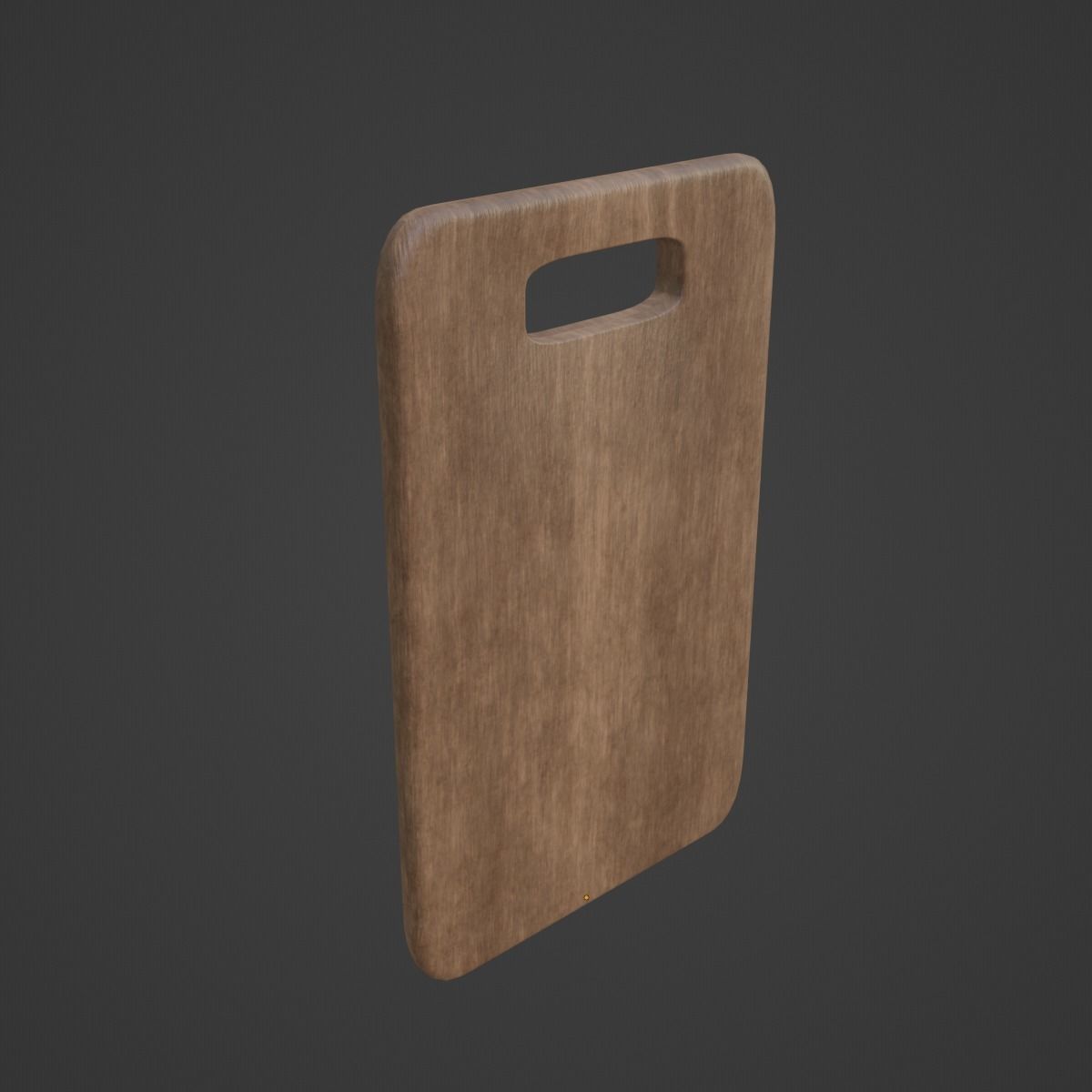 Cutting Board 04 Low-poly 3D model_6