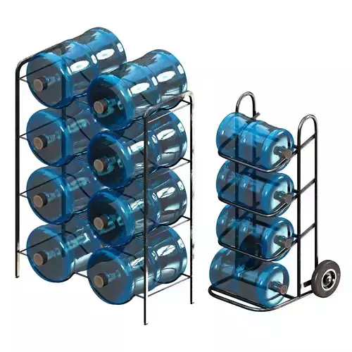 Gallon water 3D model