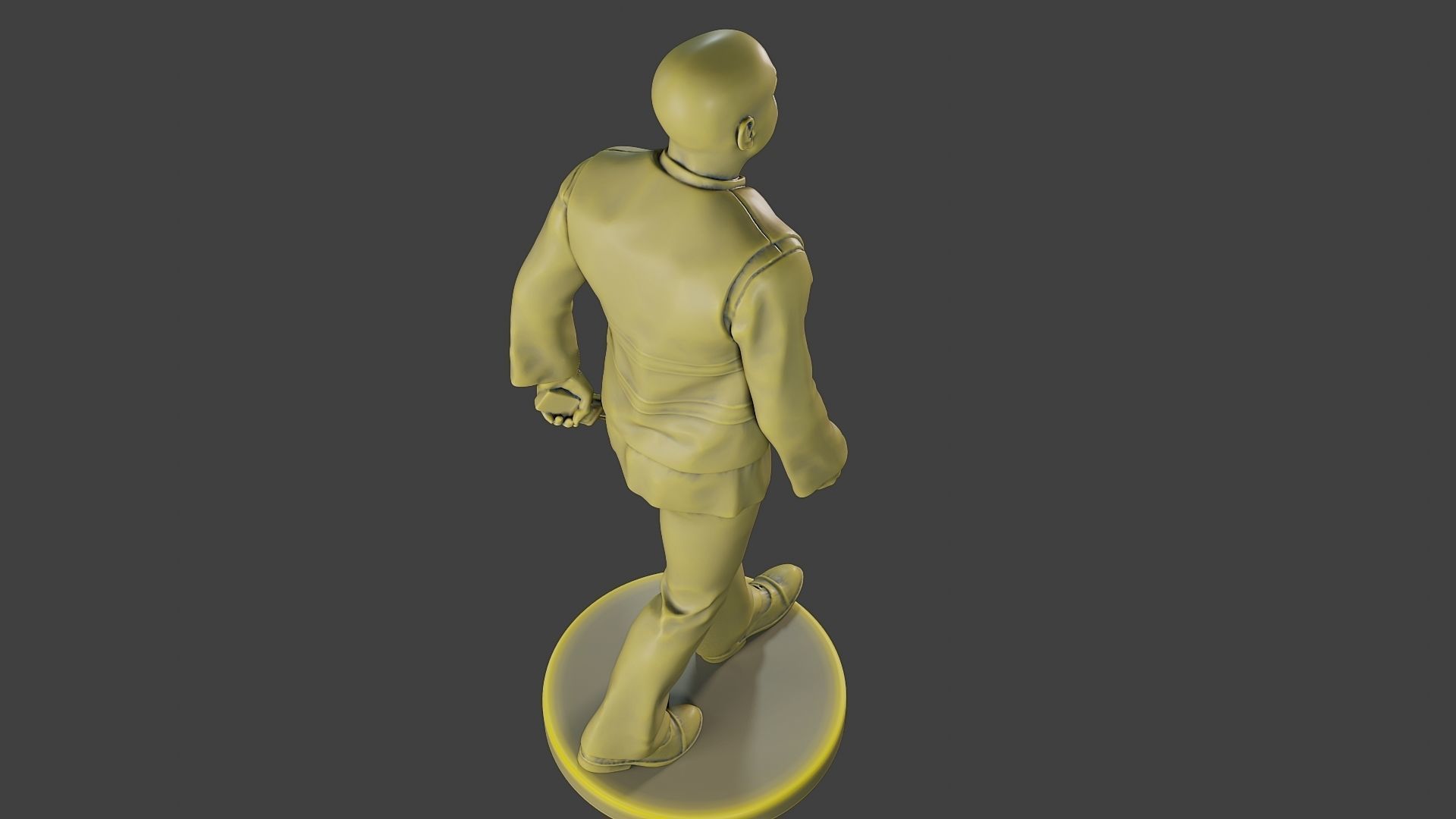 Male Security reflective vest MSRV 016 3D print model_22